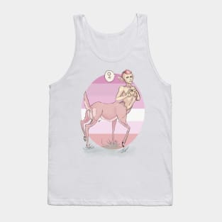 Bambi Lesbian - pride flag Tank Top